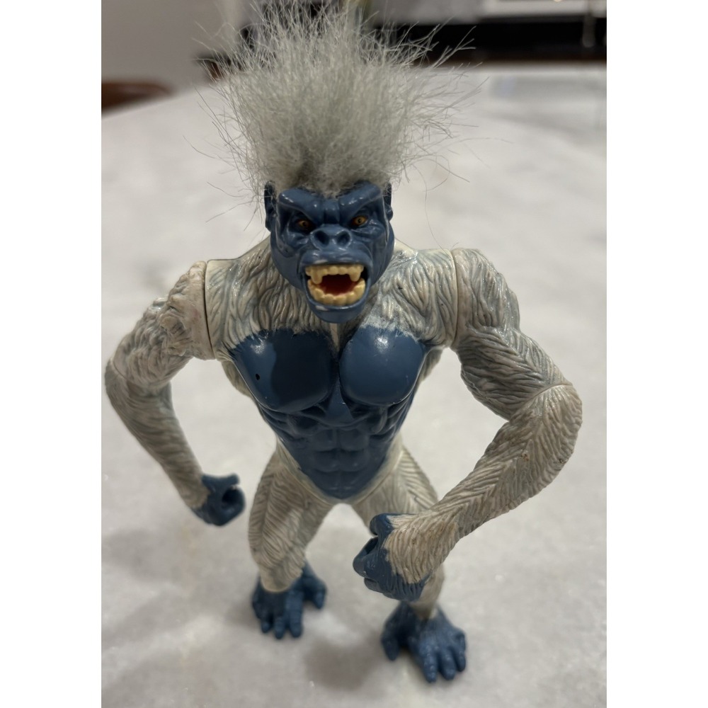 Playmates Primal Rage Blizzard 6" Figure 1996 White Yeti Vintage Atari